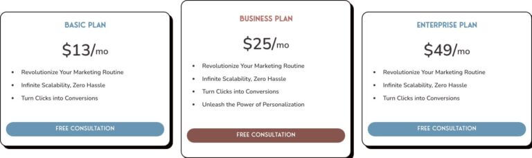 Fast & Simple Pricing Options