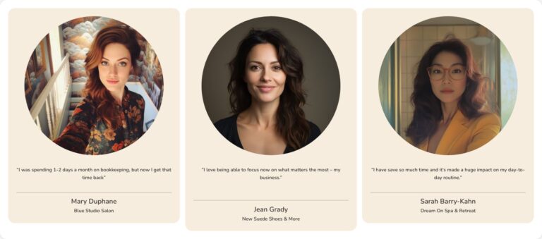 Infobox Cards for Testimonials