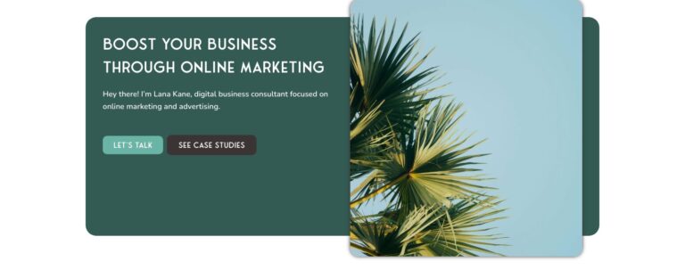 Text + Image Combo with CTA