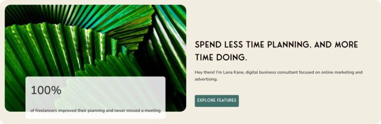 Text & Image Combo + CTA